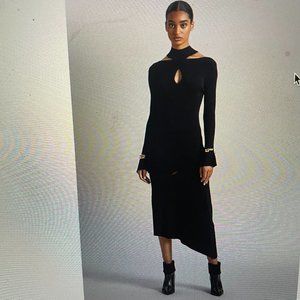 & OTHER STORIES Rib Knit Midi Dress